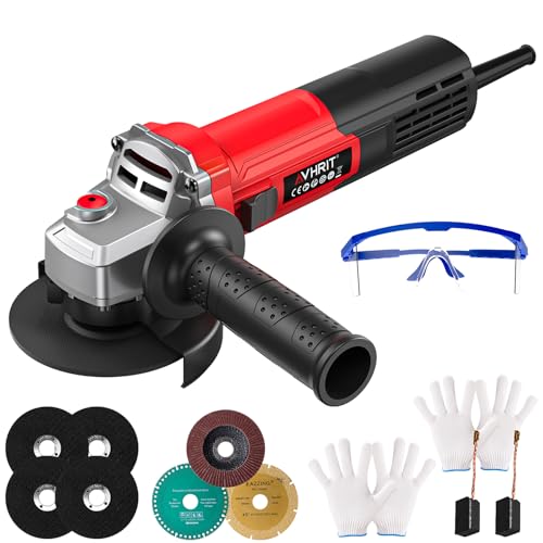 Avhrit Angle Grinder 10 Amp, 4-1/2 inch Power Angle Grinder