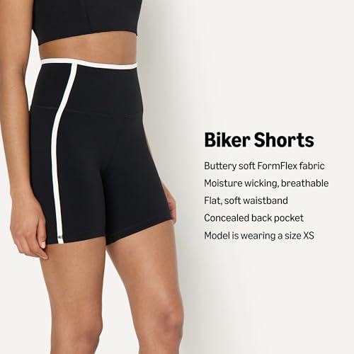 Image of Amazon Essentials Women's Active FormFlex Buttery Soft High Waist Biker Shorts