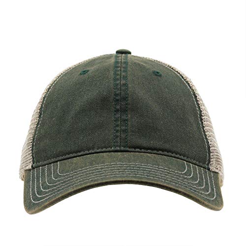 Image of The Vintage Year Distressed Cotton Unstructured Soft Mesh Breathable Adjustable Dirty Wash Dad Hat Trucker Baseball Cap