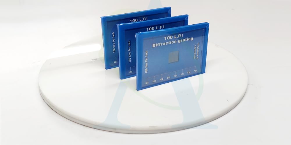 Laser Diffraction Grating 100 L.P.I | 100 LPI Diffraction Grating-image-20