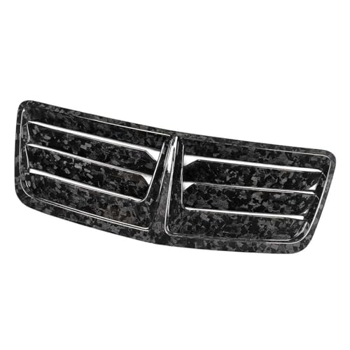 フォードに適合。マスタングとGTダークホースS650 2024 2025カーボン外装フロントエンジンフードボンネットスクープベントカバートリムに適合。(Forged Carbon)