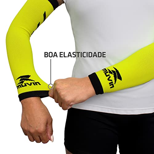 Manguito Longo Arrow Muvin – Par – Material com Boa Respirabilidade – Manga – Proteção – Estilo - Ca