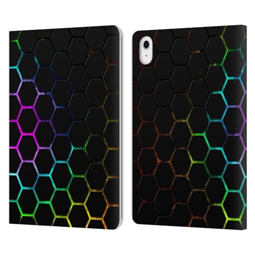 Étui portefeuille iPad Air 11 anti rayure protection écran géométrique
