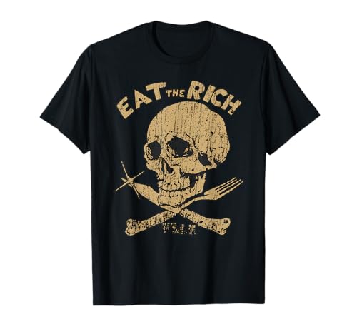 Vintage Eat The Rich 1978 Skull T-Shirt