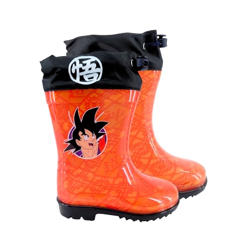 Ya en mundofriki.es: Dragon Ball Z Botas para Niña, Calzado Infantil Botas Agua Impermeables Lluvia, Tallas EU 32/33