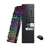 Dell Computadora de escritorio Optiplex 3070 SFF, Core i5-8400, 8GB DDR4 RAM 256GB SSD, teclado y mouse, HDMI, DP, Windows 11 Pro (renovado)