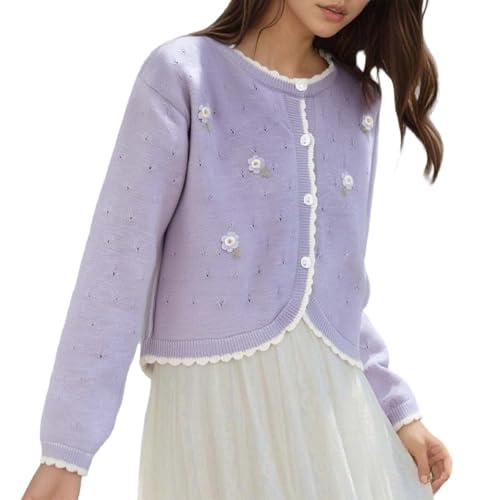 Cardigan mujer invierno ligero contra el frío del entretiempo informal
