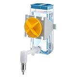 Este modelo es ideal para hámsteres, ratoncillos y jerbos. El dispensador de agua Sippy también se encuentra disponible con otras capacidades.
