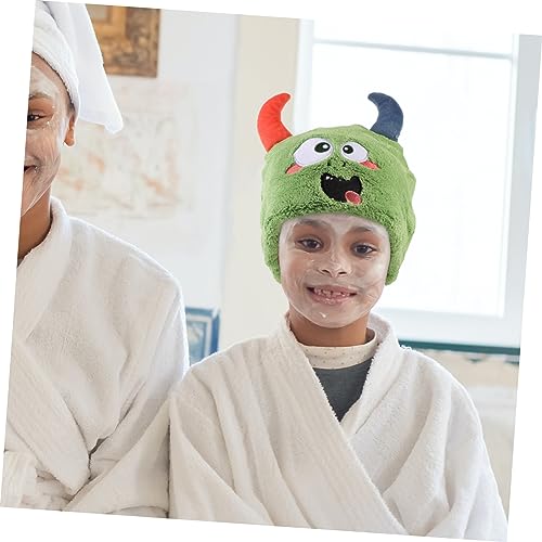 BUGUUYO Chapéus Toalha De Cabelo Turbante Toalha De Cabeça Chapéu Toalha De Secagem De Cabelo Desenh