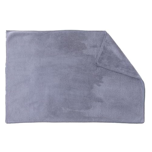 Image of The Better Home Face Towel (40 * 60cm) | Face Towel for Women | Microfiber Towel | Machine Washable | Quick Drying | Easy to Carry | Gym Towel for Men Workout (1Pcs - Grey)