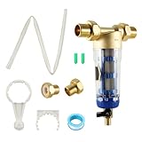 TINMAGI Wasserfilter Vorfilte 1 Zoll, Wiederverwendbare Ausspülbarer...