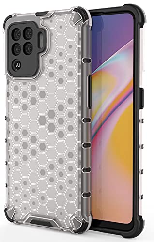 Image of Glasgow | for Oppo A94 Stylish Look Pattern Back Case Cover for Oppo A94 - Transparent