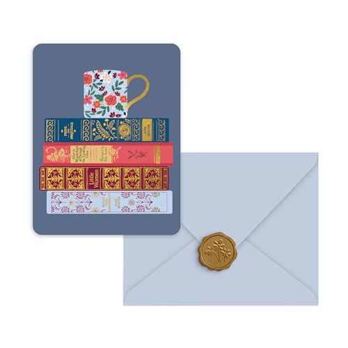 Image of Studio Oh! Blank Note Cards with Envelopes and Wax Seals, Boxed Stationery Set, All Occasion Cards for Thank You Notes, Letters, Gifts and Keepsakes, Fully Booked