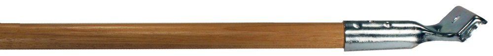 PFERD 89903 Metal Frame Broom Handle, 1-1/8" Diameter x 5' Length (Pack of 12)