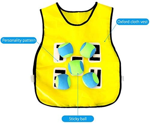 Miniatura 5 de MOCOHANA  Chaleco con 5 bolas de espuma, diseño de diodgeball