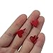 XGNG 200pcs Red Heart Studs Decorative Scrapbooking for Crafts