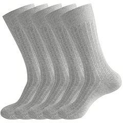 5 Pairs (Light Grey)