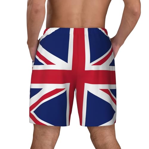 Short de bain drapeau britannique anti-irritation léger et fluide