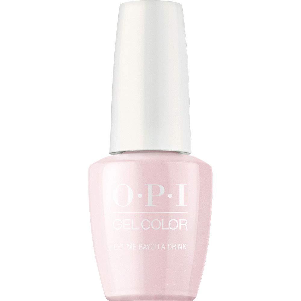 OPI GelColor, Let Me Bayou a Drink, Pink Gel Nail Polish, New Orleans Collection, 0.5 fl oz