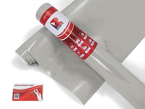 Rouleau de film vinyle pour voiture argent brillant pour relooker votre auto