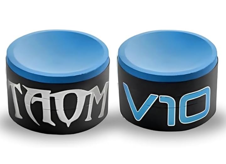 Taom V10 Blue Professional - Taco de Billar (2 Unidades), Color Azul