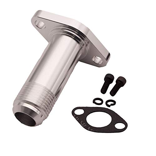 Extended 12AN AN12 Drain Fitting Precision for T3/T4 Turbochargers Flange