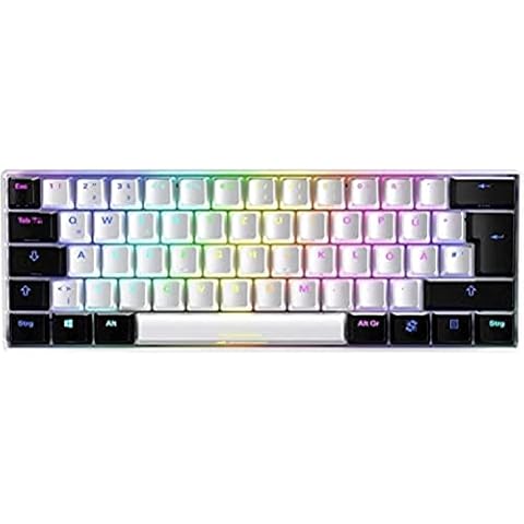Sharkoon Skiller SGK50 S4 wh Kailh Blue, USB Gaming-Tastatur Cover