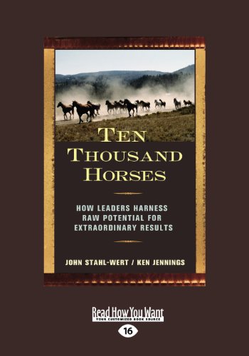 Ten Thousand Horses: How Leaders Harness Raw Potential for Extraordinary Results für 20,99 EUR bei Amazon Bild: Ten Thousand Horses: How Leaders Harness Raw Potential for Extraordinary Results für 20,99 EUR bei Amazon