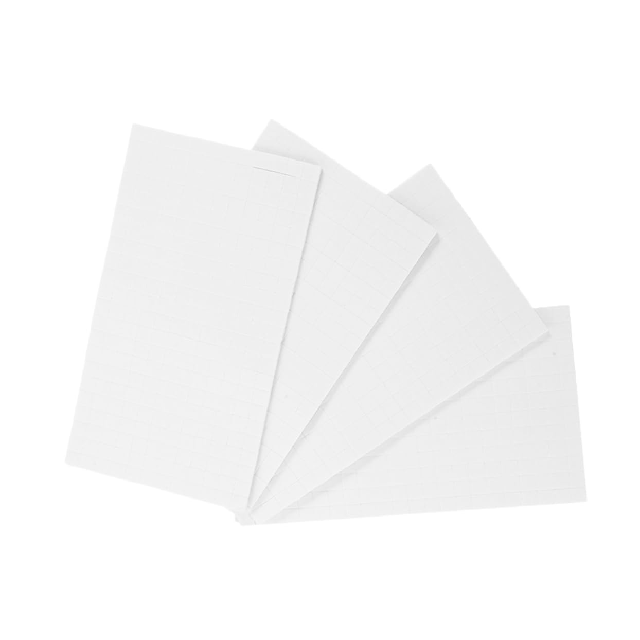 Cabilock Double-Sided Foam Tape 4 Sheets of Foam Squares for Craft Projects and Decorations