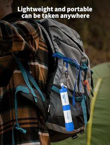 Paille filtrante pour activités de plein air et voyages Tentock