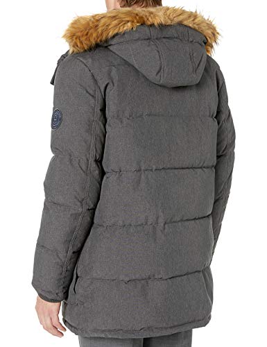 Image of Tommy Hilfiger Mens Quilted Snorkel Parka Coat