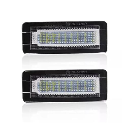 Luz de matrícula trasera Smart Fortwo W453 evita multas por bombilla fundida en Coupe W450