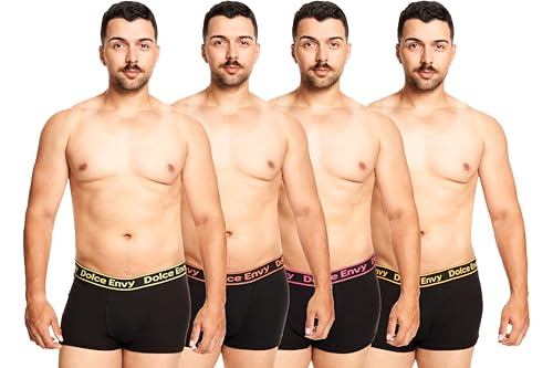 12-Pack Men's Boxers Shorts Assorted Colour Soft Cotton Elevate Your Underwear Collection with Premium Comfort Trunks (UK, Alpha, XXL, Regular, Regular, 12 ASSORTED) - Image 3