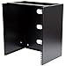 StarTehch.com Staffa Rack 19" a parete 12U - Profondità 34,9 cm - Rack per patch pannell da 19 pollici i per apparecchiature di rete poco profonde - Portata 56,7 kg - Acciaio - Nero (WALLMOUNT12)