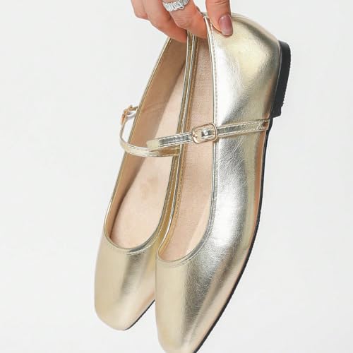 Women's Leopard Print Square Toe Soft Bottom Flat Shoes, with Back Strap Hem Design, Simple Retro Mary Jane Style Slip-on Fashionable and Comfortable Casual Shoes4