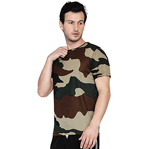 Image of Men's DRI FIT Sports Tshirt /SWEATPROOF /Anti Microbial /Extra Stretch /for Pickleball, Gym, Training, Badminton, Cricket, Tennis, Yoga, Golf (All Sports) All Colours & Sizes, Full & Half Sleeves