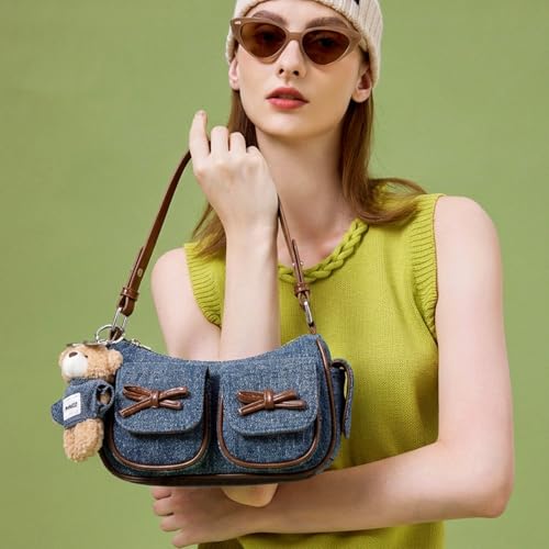 Bolso tote de cuero para mujer con gran capacidad miniatura 3