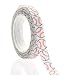 3/8" Baseball Grosgrain Ribbon 5 Yard