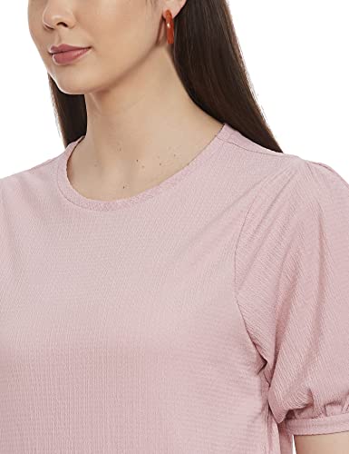 Image of Marks & Spencer Women's Regular Blouse (T43 7840K Dusted Pink 4XL)