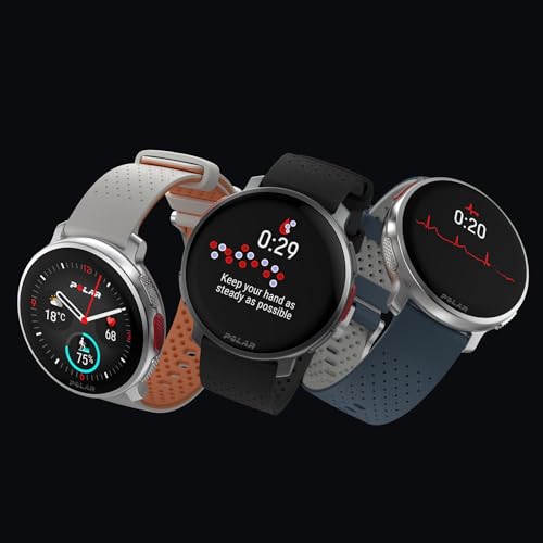Polar Vantage V3, Sportuhr mit GPS, Fortschrittliches Herzfrequenz-Messger&auml;t und L&auml;ngere Akkulaufzeit, Sportuhr mit Smartwatch-Funktionen f&uuml;r M&auml;nner und Frauen, Offline-Karten, Laufuhr, Triathlon-Uhr