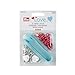 Produktbild Prym Love Druckknopf Jersey Color MS 8 mm rot, Messing, 9 mm, 390701-1