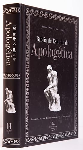 Biblia RVR 1960 de estudio de Apologética, negro, tapa dura | RVR...