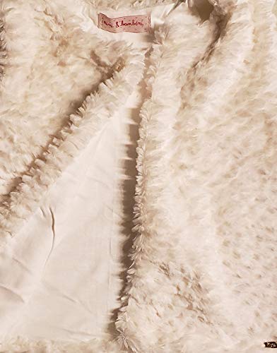 Colete Infantil em pelo Nini & Bambini OffWhite