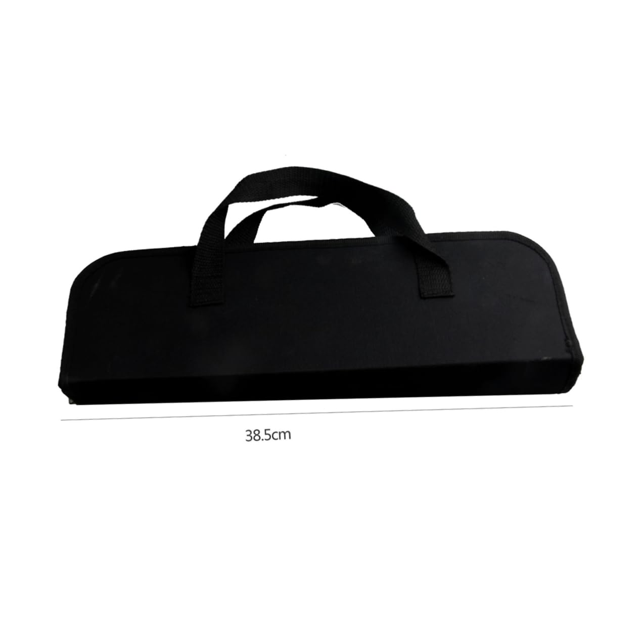 Set Utensili Barbecue in Acciaio Inox 5 Pezzi Nero | Custodia Oxford Inclusa, Spatola Pinza Forchetta Coltello Spazzola, Formato Compatto