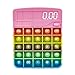 KKPLZZ Push Bubble Fidget It Toy, calculadora con Forma de Juguetes sensoriales para Autismo, niños, Adultos, Juguetes para aliviar el estrés, Paquete de TDAH, ansiedad, Juegos para niñas y niños