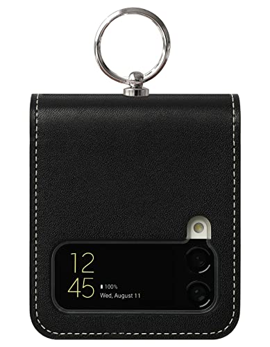 �y�����O�t���z Galaxy Z Flip3 5G �P�[�X �Ȗ؃��U�[ Samsung �T���\�� �蒠�^ �J�o�[ ������� �X�}�z�P�[�X �w�ʕی� �S�ʕی� �}�O�l�b�g�s�g�p �X�g���b�v�z�[���t�� �M�����N�V�[ zflip3�p�P�[�X SC-54B SCG1