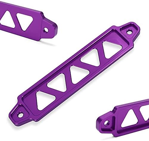 Miniatura 2 de TOMALL Soporte de amarre de batería para automóvil de aleación de aluminio Soporte de montaje de batería Accesorios de bloqueo para Honda Civic