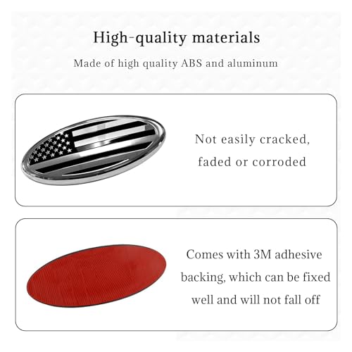 Car Emblem 3D Alloy Metal US USA The United States American Flag Sticker Logo Car Auto Spor American Flag Stickers - Foto 3