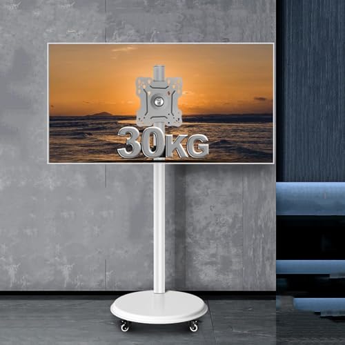 Soporte móvil para TV de 24-55 pulgadas con ruedas y ajuste de altura miniatura 1
