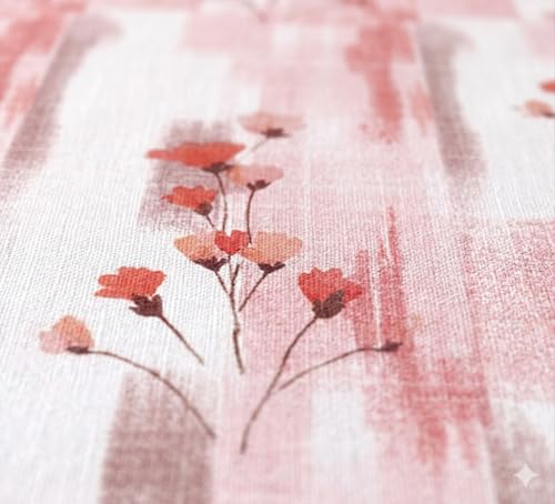Image of FRESH FROM LOOM 240 TC 100% Cotton Flat Bedsheet (King Size) + 2 Pillow Cases King Size Flat Bedsheet Set - 240 Thread Count - 100% Cotton, Red, Size- 108x108 inch